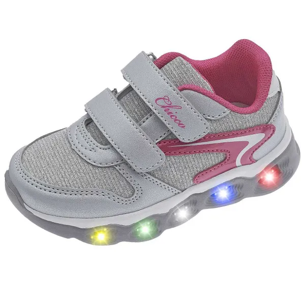 Sneakers | Chicco Sneakers Bambina Cook Argento-020