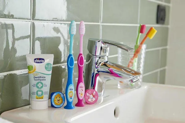 Igiene Orale | Chicco Spazzolino Da Denti 3-6 Anni Viola - Giraffa