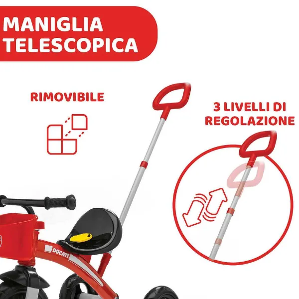 Tricicli | Chicco Triciclo U-Go Ducati