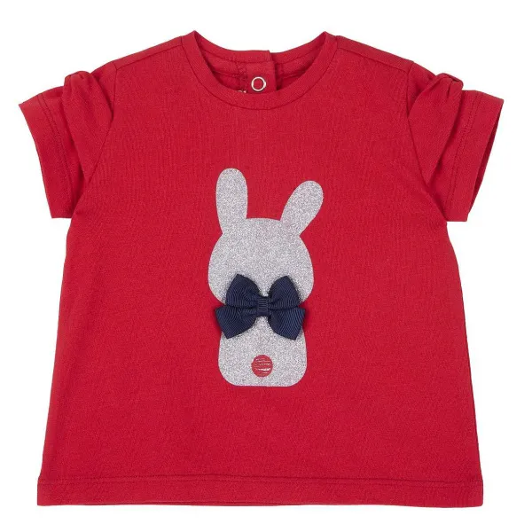 T-Shirt | Chicco T-Shirt Con Coniglietto