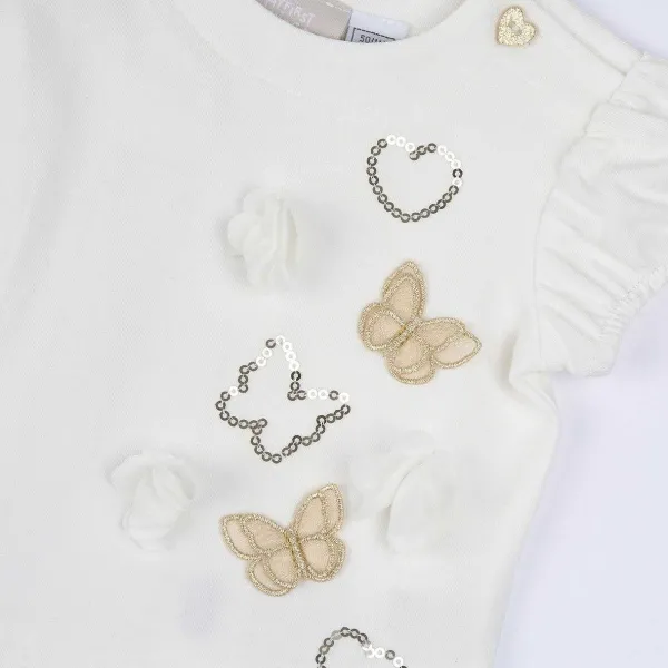 T-Shirt | Chicco T-Shirt Con Farfalline