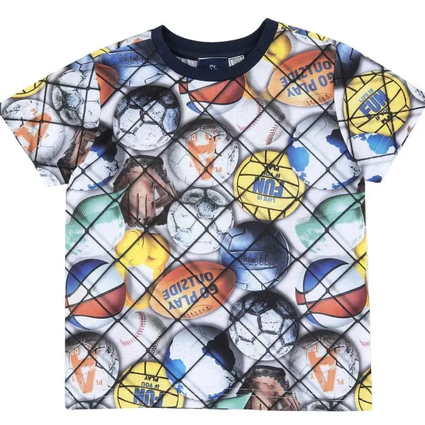 T-Shirt | Chicco T-Shirt Con Stampa Balls