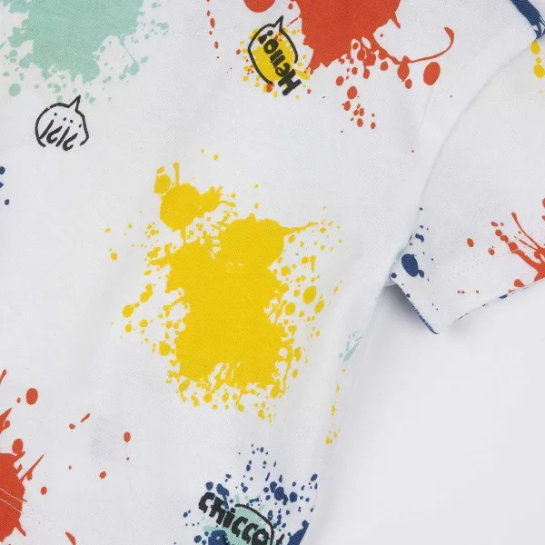 T-Shirt | Chicco T-Shirt Con Stampa Colorata All Over