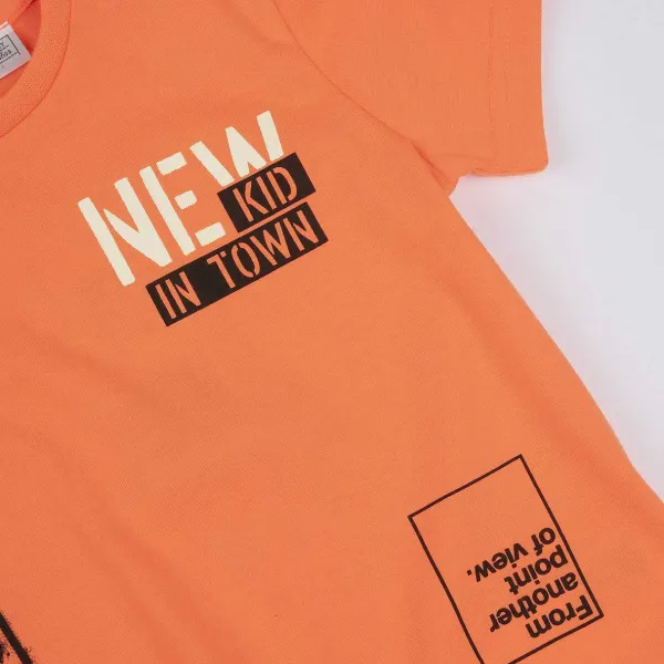 T-Shirt | Chicco T-Shirt Con Stampa Fluo