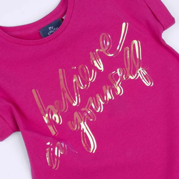 T-Shirt | Chicco T-Shirt Con Stampa Frontale