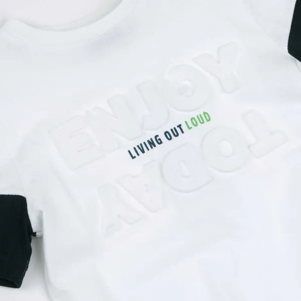 T-Shirt | Chicco T-Shirt Con Stampa In Rilievo