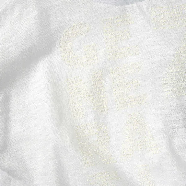 T-Shirt | Chicco T-Shirt Con Stampa Lettering Naturale