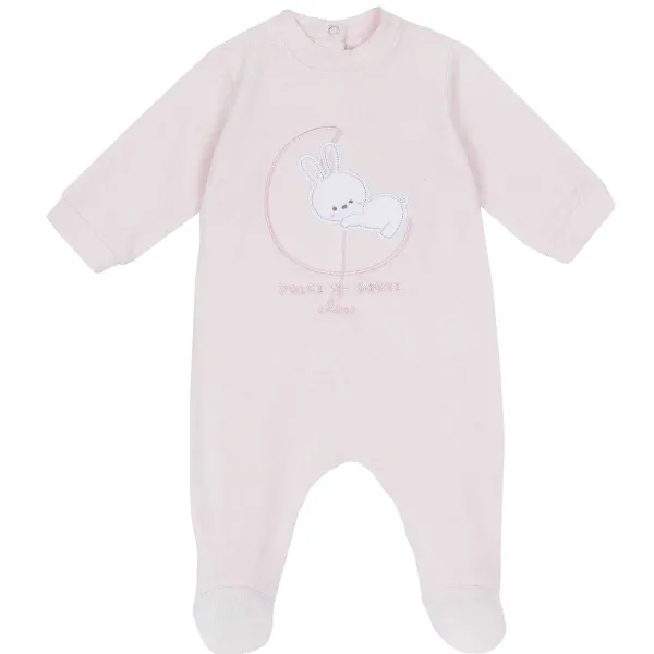 Tutine | Chicco Tutina Aperta Dietro Rosa Chiaro