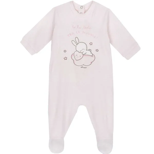 Tutine | Chicco Tutina Aperta Dietro Rosa Chiaro
