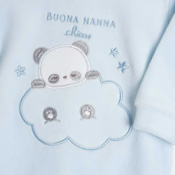Tutine | Chicco Tutina Aperta Dietro Azzurro Chiaro