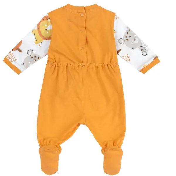 Tutine | Chicco Tutina Aperta Dietro Arancio Chiaro